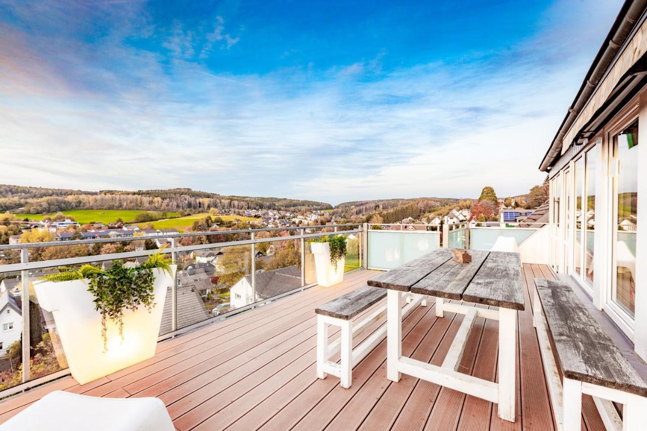 Architektenwohnungen Mit Panoramablick Bei Koeln Lindlar Exterior foto