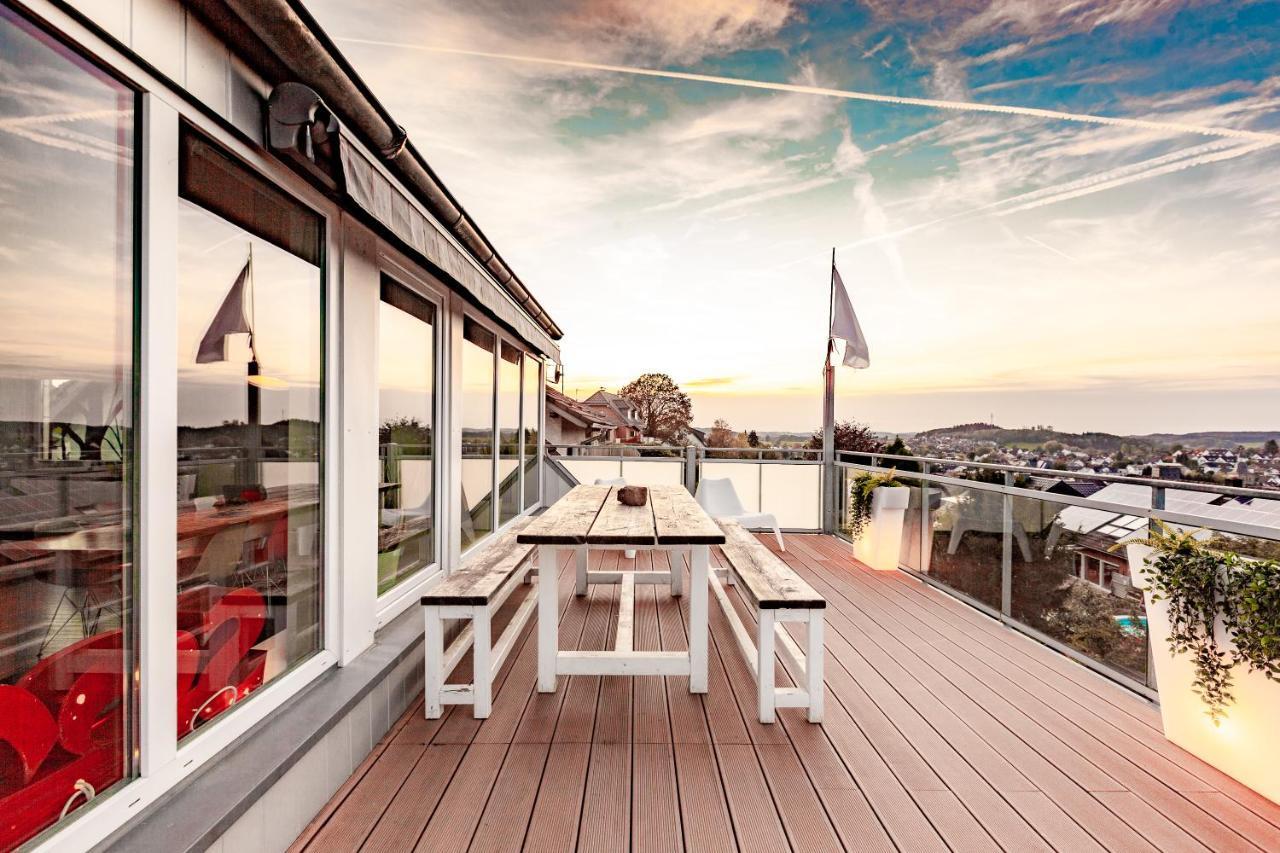 Architektenwohnungen Mit Panoramablick Bei Koeln Lindlar Exterior foto