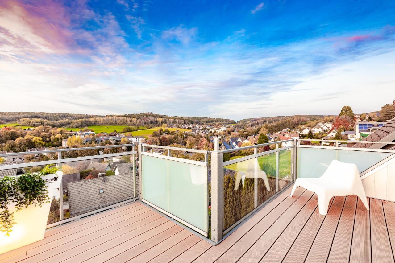 Architektenwohnungen Mit Panoramablick Bei Koeln Lindlar Exterior foto